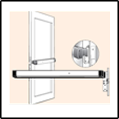 Buy Narrow Stile Mortise Exit Devices Online from LocksAndSafes.com
