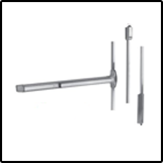 Buy Narrow Stile Surface Vertical Rod Exit Devices Online from LocksAndSafes.com