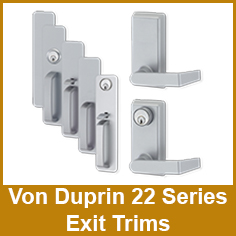 Buy Von Duprin Products | Buy Von Duprin 22 Series Exit Device Trims